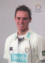 David Griffiths Hampshire Cricket Team Player Rose Bowl 2008 Postcard