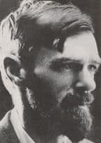 David Herbert Lawrence National Portrait Gallery Postcard