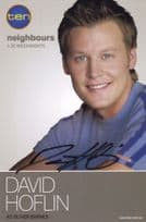 David Hoflin as Oliver Barnes Neighbours Undedicated Hand Signed Cast Card Photo