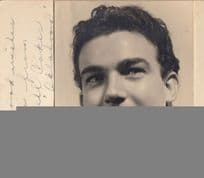 David Hull as May Mcfettridge Pantomime Dame in Cnderella Hand Signed Photo