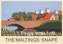 David Kirk The Maltings Snape Painting Postcard