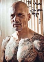 David Labrava as Happy Lowman Sons Of Anarchy Large Hand Signed Photo