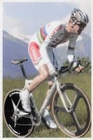 David Millar Scottish Cyclist 2004 France Race 12x8 Hand Signed Photo