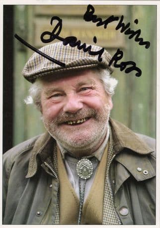 David Ross The Green Green Grass Hand Signed Official Cast Card Photo