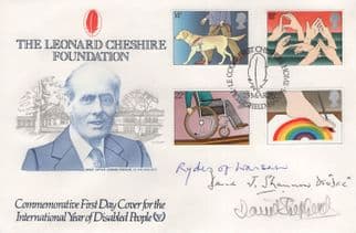 David Shepherd Artist MULTI Hand Signed FDC Limited 24 Autograph