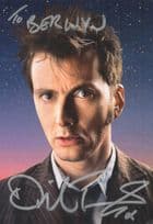 David Tennant Dr Who BBC Hand Signed Photo