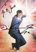 David Tennant Dr Who BBC TV Hand Signed Photo