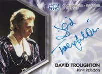 David Troughton Curse Of Peladon Dr Who Hand Signed Autograph Card