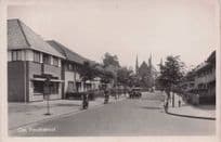 De Floroliastraat Oss North Brabant Holland Old Real Photo Postcard