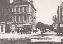 De Paardentram Gezien Vanaf Weteringcircuit in 1903 Postcard