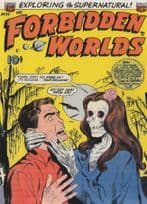 Dead Woman Zombie Corpse Nekromantik Forbidden Worlds Postcard