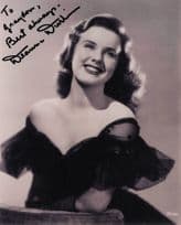 Deanna Durbin Film Actress Hand Signed Photo & Envelope