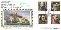 Death Of Lord Alfred Tennyson Hand Signed Benham FDC