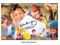 Debi Derryberry Jimmy Neutron Crash Bandicoot Peter Pan 10x8 Hand Signed Photo