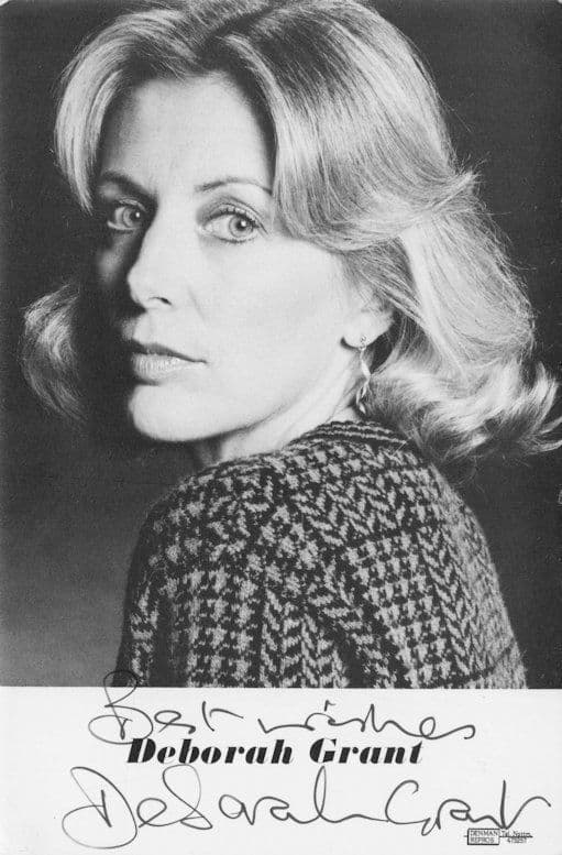 Deborah Grant Of UFO Bergerac Not Going Out Hand Signed Photo deborah-grant-of-ufo-bergerac-not-going-out-hand-signed-photo