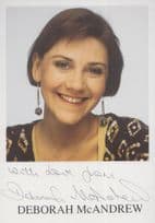 Deborah McAndrew as Angie Freeman Coronation Street Hand Signed Cast Photo