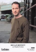 Declan Bennett as Charlie Cotton Eastenders Hand Signed Cast Card Photo