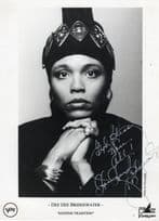 Dee Dee Bridgewater Jazz Large 9x8 Polygram Hand Signed Photo