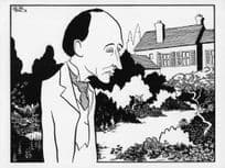 Delius Classical Music Composer Artist Sketch Rare Postcard