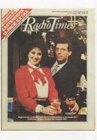 Den & Angie The Queen Vic Eastenders Show 1986 Radio Times Postcard