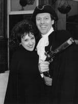 Den Watts as Dick Turpin April Fools Day Party 1986 BBC Eastenders Press Photo