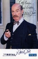 Denis Lill in The Royal Rare ITV Hand Signed Cast Card Photo