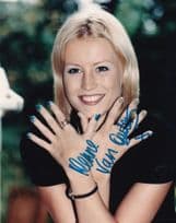 Denise Van Outen The Big Breakfast 10x8 Large Hand Signed Photo