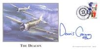 Dennis Conway FDC 610 Squadron Spitfire Pilot Dakota D-Day WW2 LTD TO 50 Hand Signed FDC
