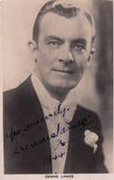 Dennis Lawes Actor Comedian 1944 WW2 Hand Signed Photo