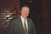 Dennis Taylor Snooker Large 8x6 Stage Door Hand Signed Photo