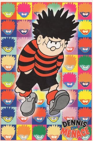 Dennis The Menace Rare London Publishing Company Postcard