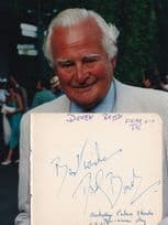 Derek Bond Photo & Signed 1955 Ephemera with Rosemary Frankau