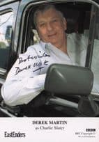 Derek Martin as Charlie Slater Eastenders Hand Signed Cast Photo