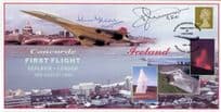 Derek Mitchell John Massie Concorde Pilot LTD TO 10 Hand Signed FDC