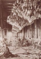 Destruction at House Of Wonders Zanzibar in 1896 Africa Photo Postcard