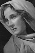 Diana Wynyard As Lady Macbeth Stratford Shakespeare Old Theatre Postcard