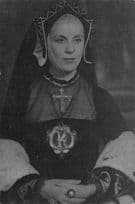 Diana Wynyard As Queen Katherine Stratford Shakespeare Old Theatre Postcard