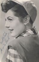 Diane Hart Antique Early Hand Signed Mint Autograph Photo