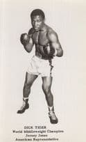 Dick Tiger Nigerian Boxer Antique Boxing RPC Postcard