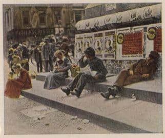 Die Deutsche Not Steigt London July 1921 German Cigarette Card