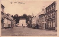 Diest Graanmarkt Marche Aux Grains Belgium Antique Postcard