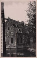 Diest Le Speyker River Waterside Belgium Antique Postcard