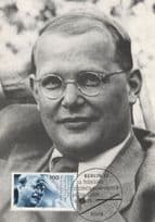 Dietrich Bonhoeffer Anti Nazi German Lutheran Pastor FDC Postcard