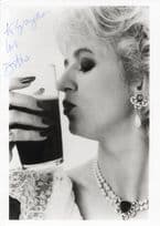 Dillie Keane Fascinating Aida Comedian Large Hand Signed Photo