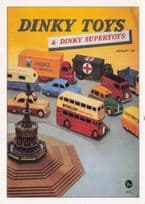 Dinky Toys 1957 Lorry Bus London Transport Advertising Postcard