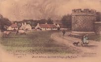Dirleton Sweet Auburn Loveliest Village Scottish Phillimore Old Postcard