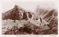 Dogs Head Mountain Drakensberg Natal WW1 South Africa Old RPC Postcard