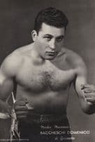 Domenico Baccheschi Italian Boxer Old Boxing Management Photo