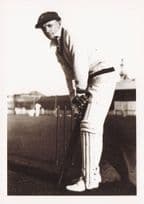 Don Bradman Australian Cricket Legend Rare Photo Postcard