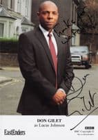 Don Gilet as Lucas Johnson Eastenders Hand Signed Cast Photo